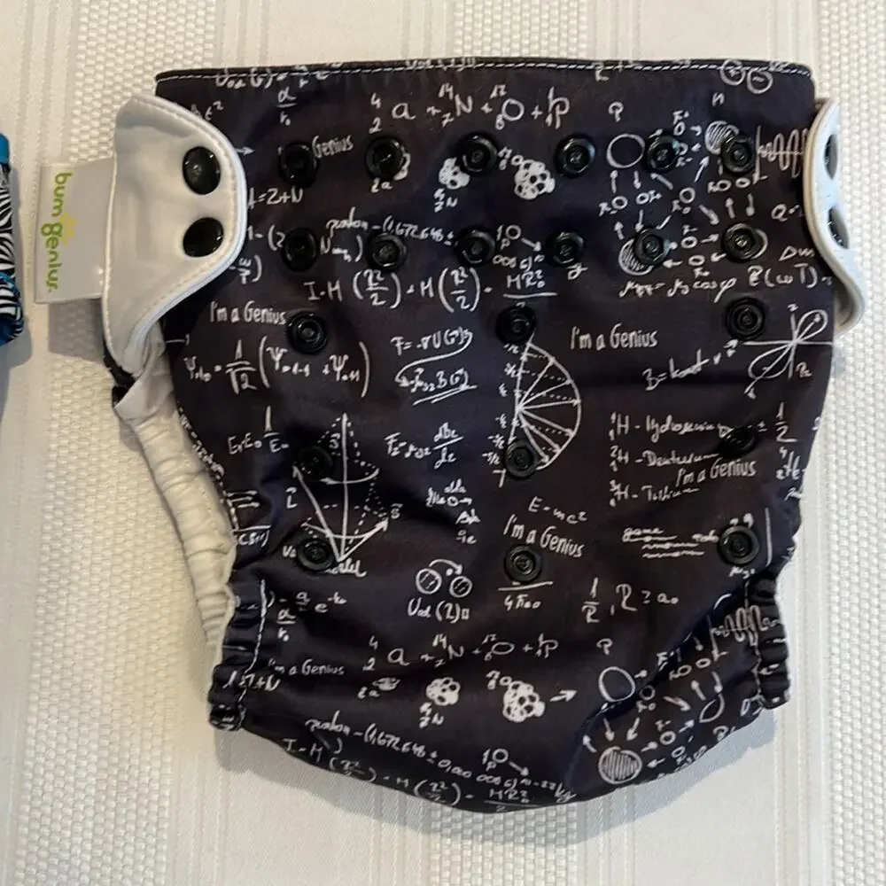 Baby Diaper Covers (2) Bambino Mio & Bum Genius